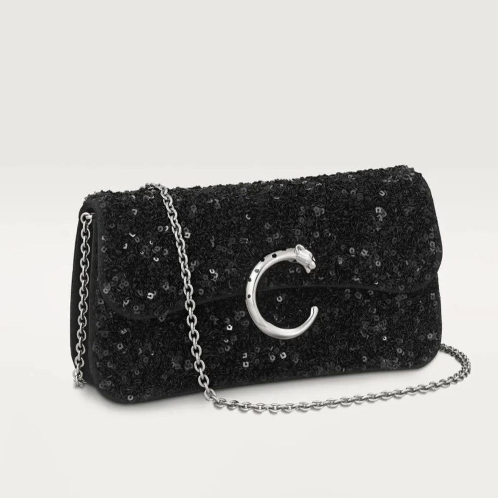 Brand new Authentic MINI CHAIN BAG, PANTHÈRE DE CARTIER